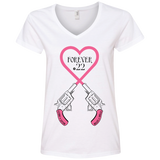 Belles & Shells V-Neck T-Shirt